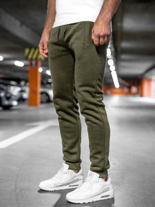 Pantalon jogger pour homme kaki Bolf XW01