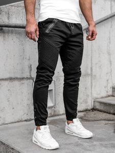 Pantalon jogger pour homme noir Bolf 952   