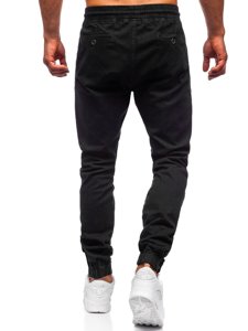 Pantalon jogger pour homme noir Bolf 952   