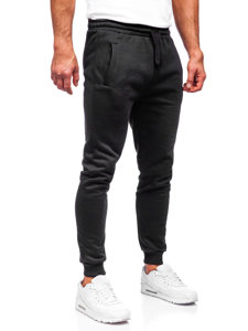 Pantalon jogger pour homme noir Bolf CK01