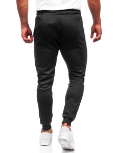 Pantalon jogger pour homme noir Bolf CK01