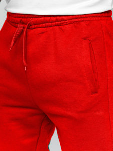 Pantalon jogger pour homme rouge Bolf CK01