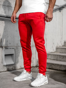 Pantalon jogger pour homme rouge Bolf CK01