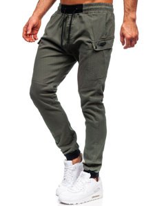 Pantalon jogger pour homme vert Bolf B11103  