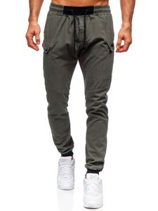 Pantalon jogger pour homme vert Bolf B11103  