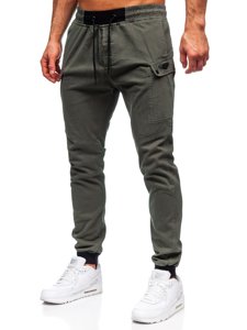 Pantalon jogger pour homme vert Bolf B11103  