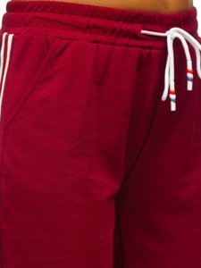 Pantalon sportif pour femme bordeaux Bolf YW01020A    