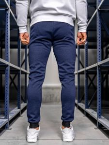 Pantalon sportif pour homme bleu foncé Bolf AM72