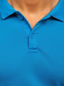 Polo bleu pour homme Bolf GD02 