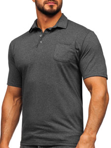 Polo en coton pour homme graphite Bolf 143006