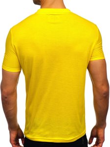 Polo jaune pour homme Bolf GD02 