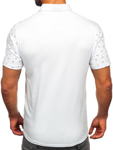 Polo pour homme blanc Bolf 192657