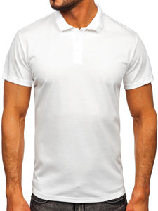 Polo pour homme blanc Bolf 8T80