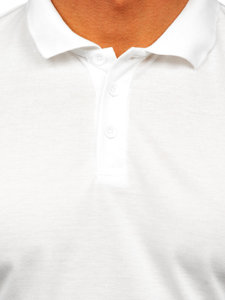 Polo pour homme blanc Bolf 8T80