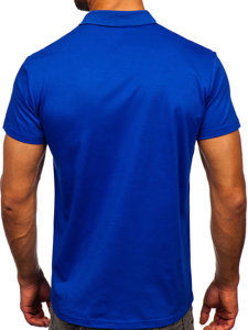 Polo pour homme bleu cobalt Bolf 8T80