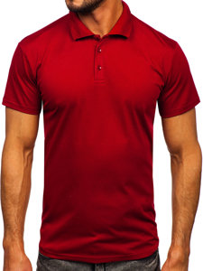 Polo pour homme bordeaux Bolf 8T80