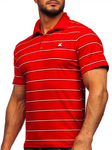 Polo pour homme rouge Bolf 14954