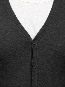 Pull avec fermeture pour homme graphite Bolf YY06