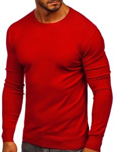 Pull basic pour homme rouge Bolf YY01