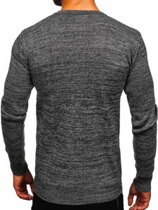 Pull pour homme gris Bolf S8307