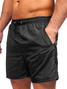 Short de bain noir pour homme Bolf YW07002 