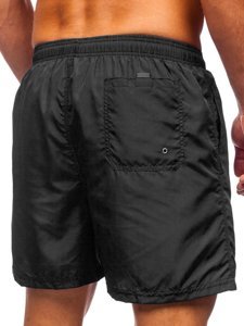 Short de bain noir pour homme Bolf YW07002 