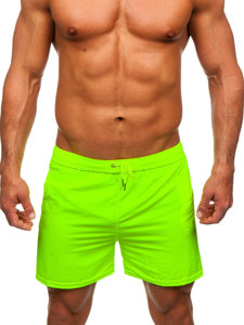 Short de bain pour homme jaune-néon Bolf XL018