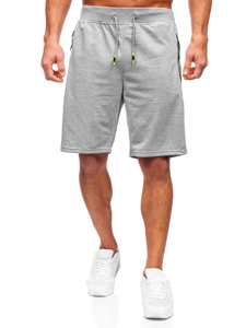 Short de sport pour homme gris Bolf 8K931