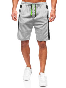 Short de sport pour homme gris Bolf 8K932