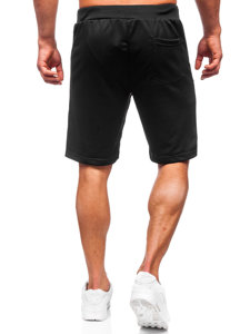 Short de sport pour homme noir Bolf HS7197