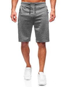 Short de survêtement pour homme graphite Bolf 8K297