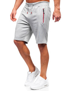 Short de survêtement pour homme gris Bolf 8K297