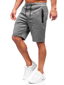 Short d'entraînement pour homme graphite Bolf 8K935