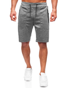 Short d'entraînement pour homme graphite Bolf 8K935