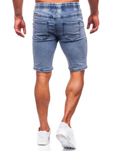 Short en jean pour homme bleu clair Bolf MP0273BS