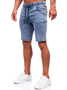 Short en jean pour homme bleu clair Bolf MP0273BS