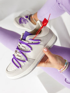 Sneakers pour femme violets Bolf SN1002