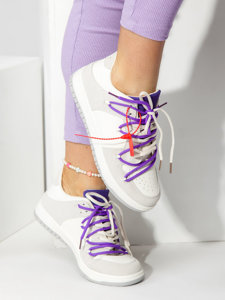 Sneakers pour femme violets Bolf SN1002