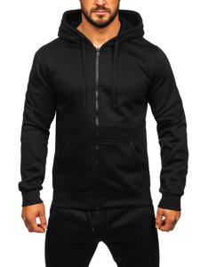 Survêtement à capuche pour homme noir Bolf 10386