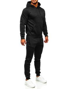 Survêtement à capuche pour homme noir Bolf D003