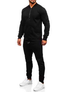 Survêtement pour homme noir Bolf 8C76