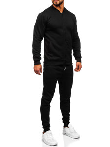 Survêtement pour homme noir Bolf 8C76