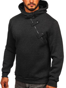 Sweat-shirt à capuche pour homme graphite Bolf 06