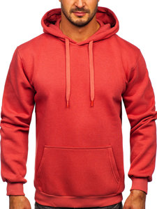 Sweat-shirt corail kangourou à capuche pour homme Bolf B1004 