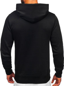 Sweat-shirt kangourou à capuche imprimé pour homme noir Tommy Hilfiger MW0MW29301