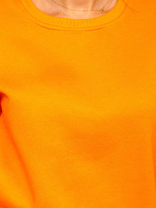 Sweat-shirt pour femme orange Bolf W01