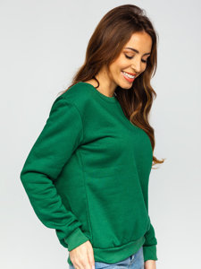 Sweat-shirt pour femme vert Bolf W01