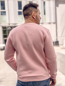 Sweat-shirt pour homme rose clair Bolf 2001A