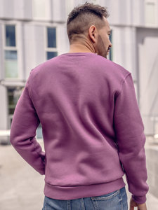 Sweat-shirt pour homme violet Bolf 2001A