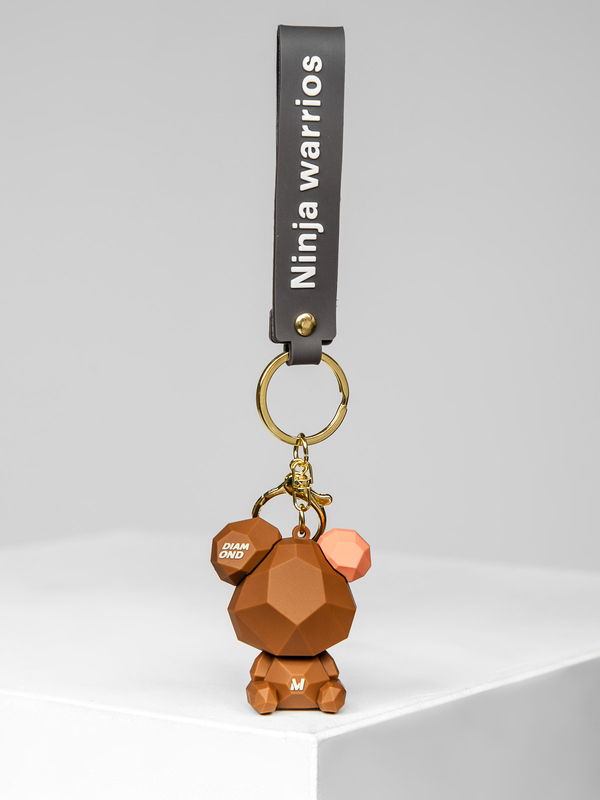 Porte-clés Teddy Bear Marron Bolf TT403-10